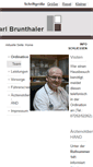 Mobile Screenshot of dr-brunthaler.at